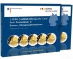 2 euro Duitsland “Bremen‘’ ADFGJ Proof 2026, Verzenden, Duitsland, 2 euro, Setje