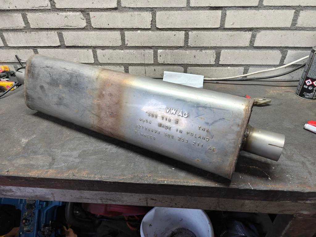 Golf 7/7.5 midden demper., Auto-onderdelen, Ophalen of Verzenden