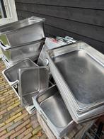 Partij gastronormbakken en deksels catering,  o.a Rieber, Huis en Inrichting, Keuken | Servies, Ophalen, Gebruikt, Glas, Overige stijlen