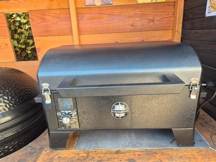 Pitboss Navigator 150 Pellet Grill - Compact en Krachtig, Tuin en Terras, Elektrische barbecues, Gebruikt, Ophalen