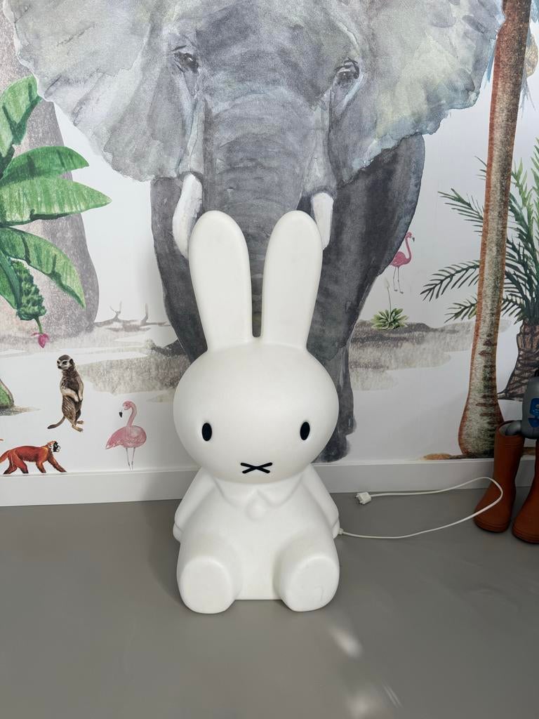 Mr Maria Nijntje lamp 82cm - Warm licht, wit, Kinderen en Baby's, Kinderkamer | Inrichting en Decoratie, Ophalen of Verzenden