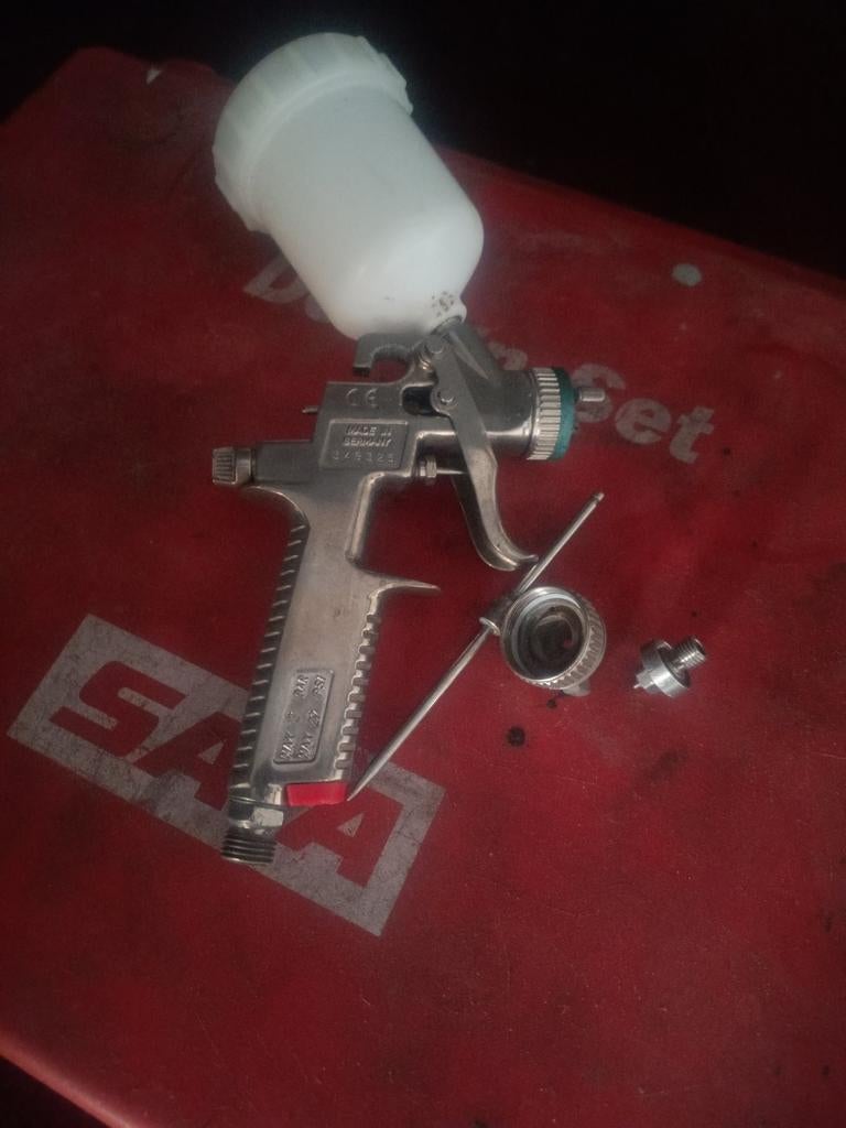 Sata Mini Jet Spuitpistool voor Onderdelen, Ophalen of Verzenden, Gebruikt