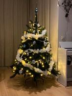 Kerstboom "Romagne" van Intratuin (155 cm) incl. Ledlampjes, Ophalen, Gebruikt