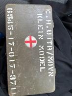 Vintage Militaire EHBO Kist - Klein Model, Ophalen of Verzenden, Overige soorten, Overige gebieden, Kist of Geocache