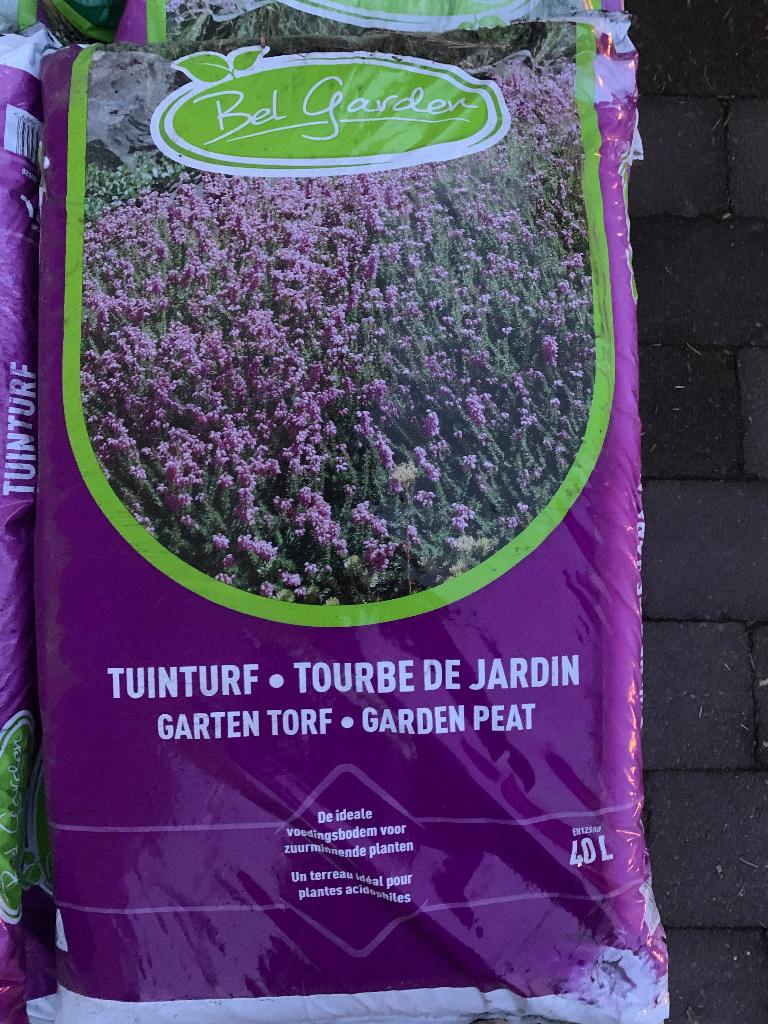 27x Tuinturf 40 liter (zuurminnende planten), Ophalen, Tuinturf