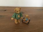 Cherished Teddies Russell and Ross, Verzamelen, Beren en Cherished Teddies, Ophalen, Zo goed als nieuw, Beeldje, Cherished Teddies