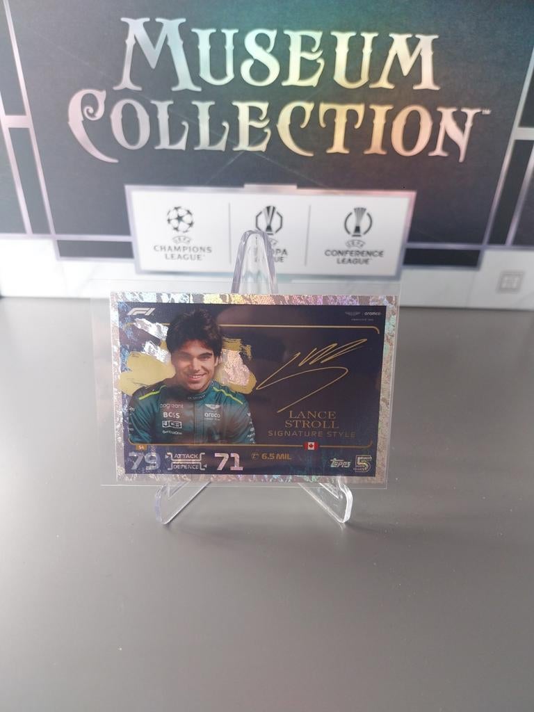 54 Lance Stroll Signature Style, Hobby en Vrije tijd, Stickers en Plaatjes, Ophalen of Verzenden, Zo goed als nieuw, Plaatje