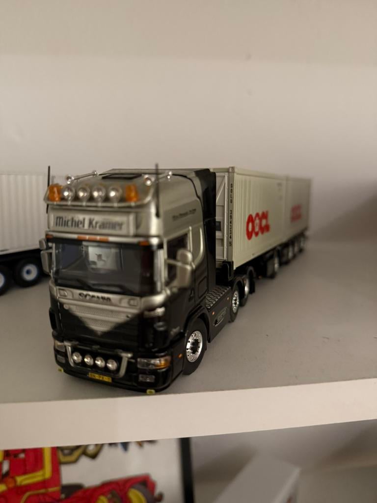 Tekno michel kramer ruilen! Voor p visser, Hobby en Vrije tijd, Modelauto's | 1:50, Ophalen of Verzenden, Bus of Vrachtwagen, Tekno