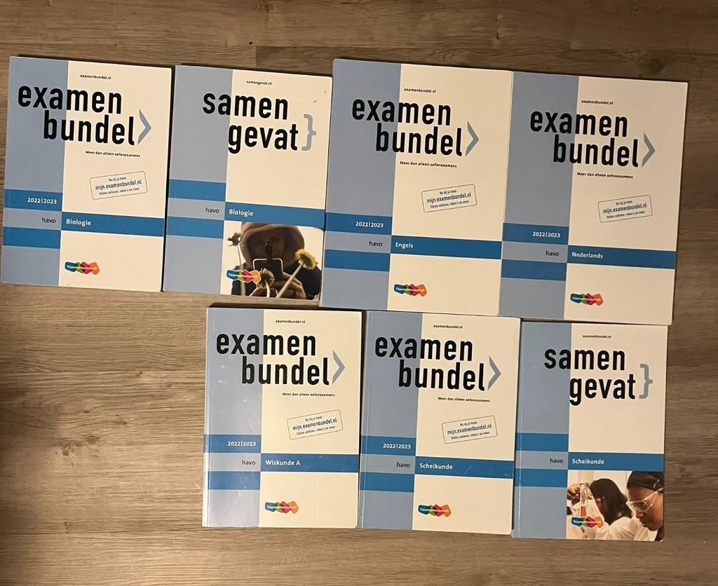 Havo Examenbundels & Samengevat N&G (2022/2023), Boeken, Schoolboeken, Ophalen of Verzenden, Zo goed als nieuw, HAVO, Biologie