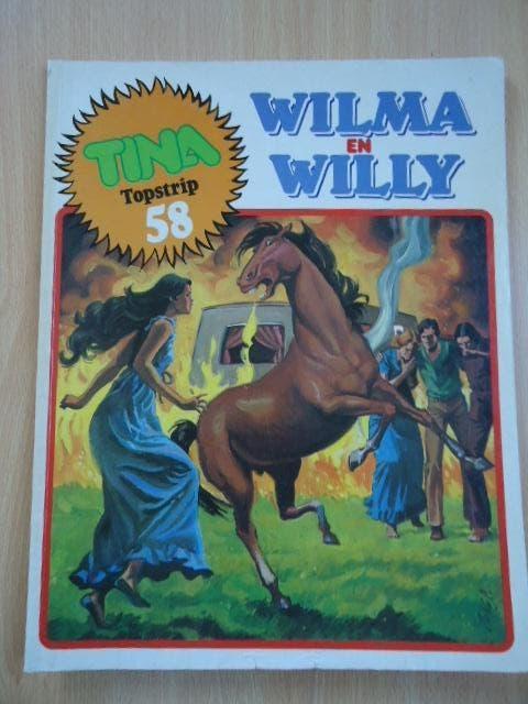 Tina topstrip 58, Wilma en Willy, Boeken, Stripboeken, Eén stripboek, Ophalen of Verzenden, Gelezen