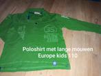 Polo met lange mouwen Europe Kids maat 110, Kinderen en Baby's, Kinderkleding | Maat 110, Europe Kids, Ophalen of Verzenden, Zo goed als nieuw