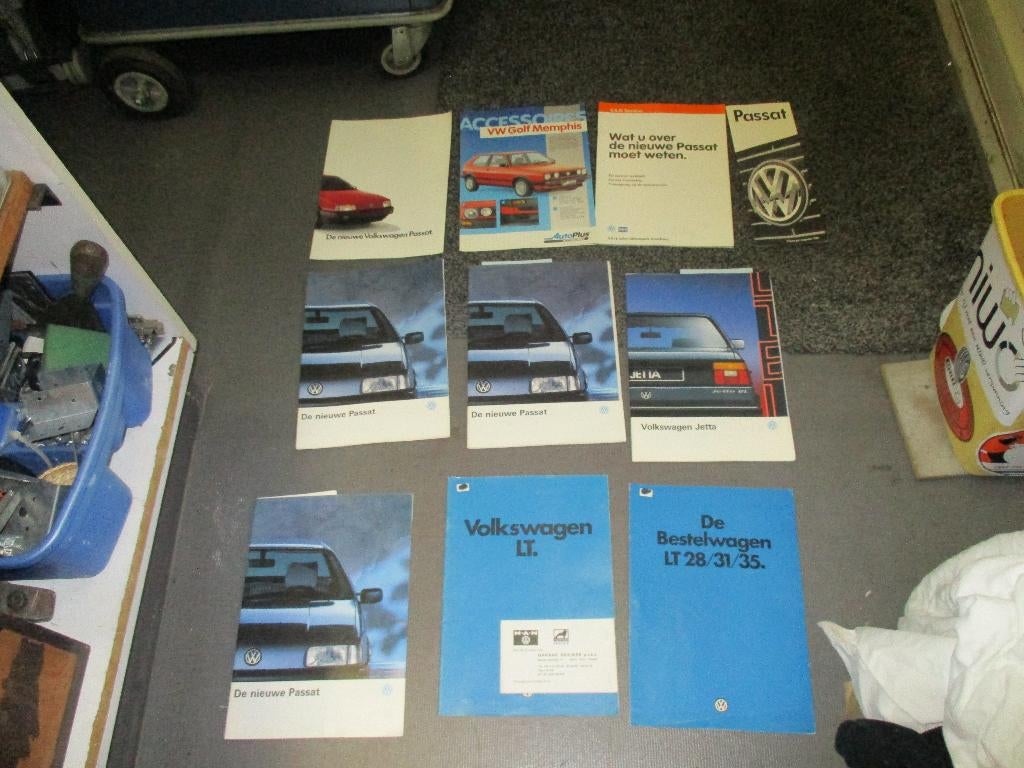 Auto,s oude folder jaren 80/90, Verzenden, Zo goed als nieuw, Algemeen