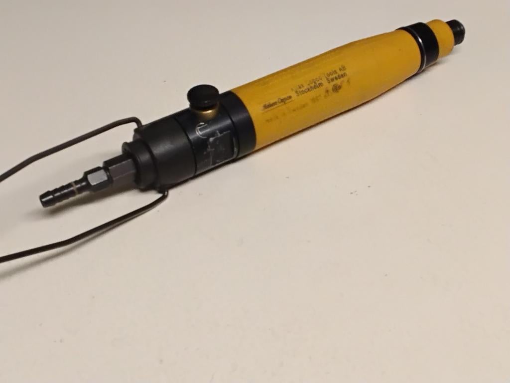Atlas Copco LUM21 PR07 pneumatische schroevendraaier zgan, Ophalen of Verzenden, Zo goed als nieuw