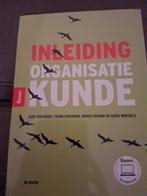 Inleiding organisatiekunde, Ophalen of Verzenden, Nieuw, HBO
