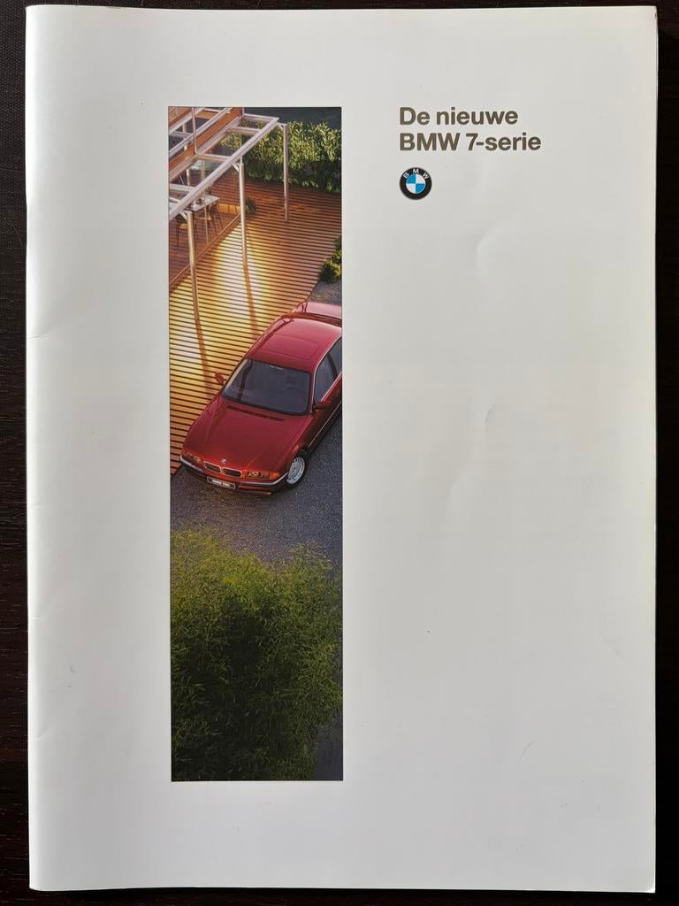 BMW 7-serie E38 brochure 1994, Boeken, Auto's | Folders en Tijdschriften, Ophalen of Verzenden, Zo goed als nieuw, BMW