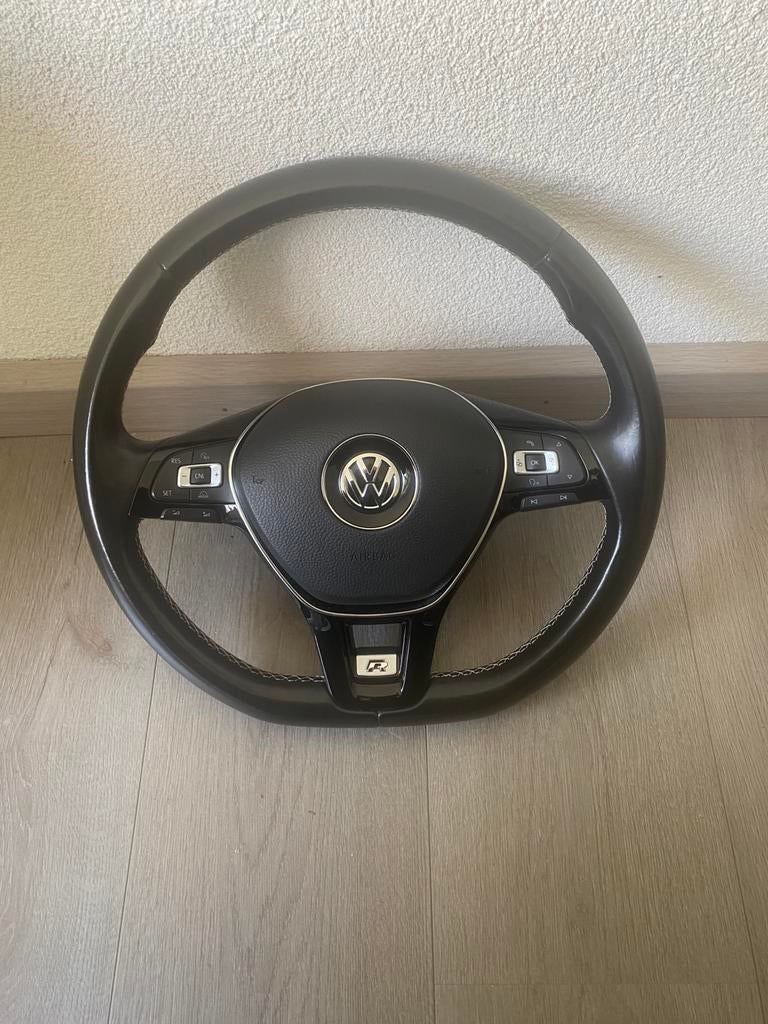 Golf7 2X R Lien Stuur en Stuurairbag 5G0880201, Ophalen of Verzenden, Gebruikt, Volkswagen