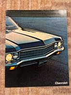 Chevrolet brochure ca. 1970, Ophalen of Verzenden, Zo goed als nieuw, Chevrolet