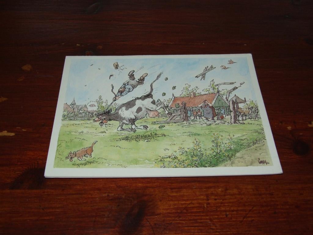 469- ILLUSTRATOR JAN SANDERS, Gebruikt, Verzenden, Voor 1940, Prent