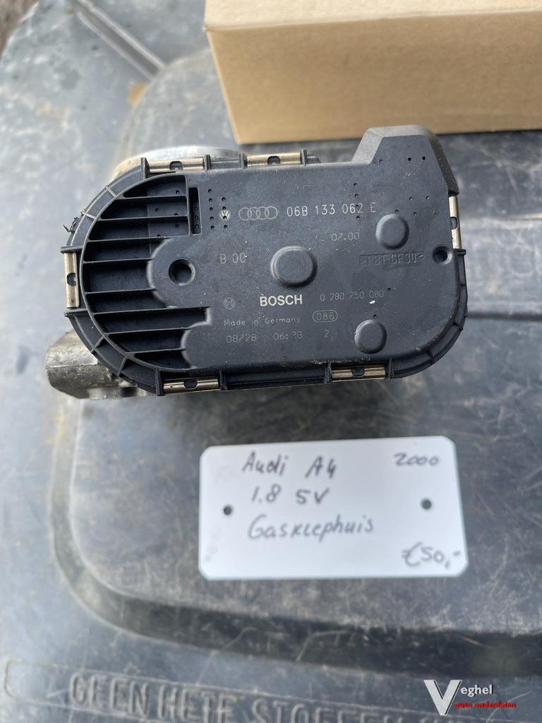 Audi A4 1.8 5V 2000 Gasklephuis, Gebruikt, -, -, Ophalen of Verzenden