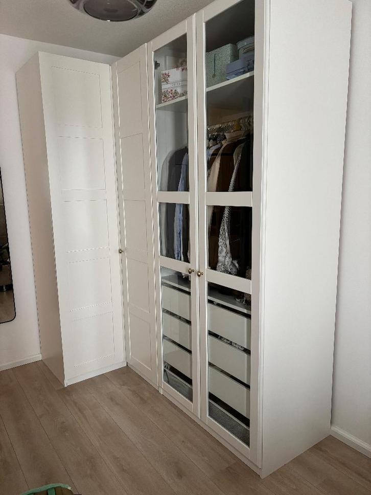 IKEA PAX KLEDINGKAST, Huis en Inrichting, Kasten | Kledingkasten, Zo goed als nieuw, 200 cm of meer, 200 cm of meer, 50 tot 75 cm