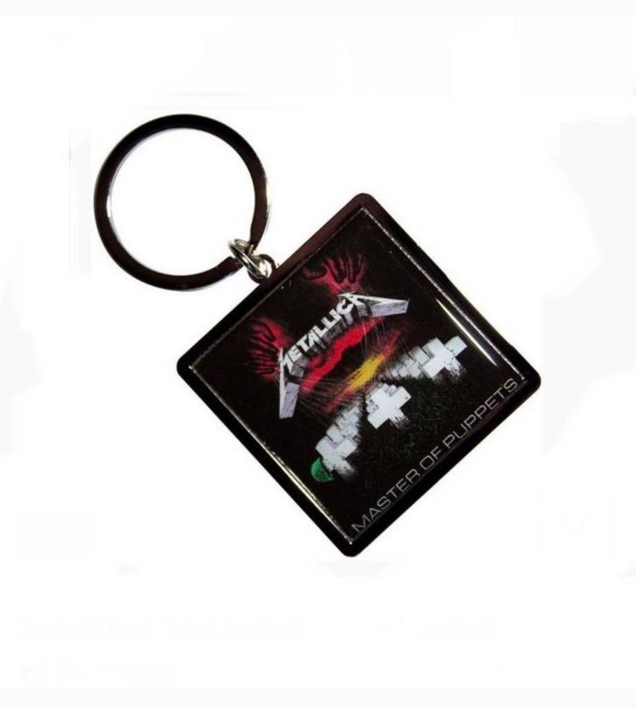Metallica Master Of Puppets Sleutelhanger - Officieel, Ophalen of Verzenden, Nieuw, Gebruiksvoorwerp