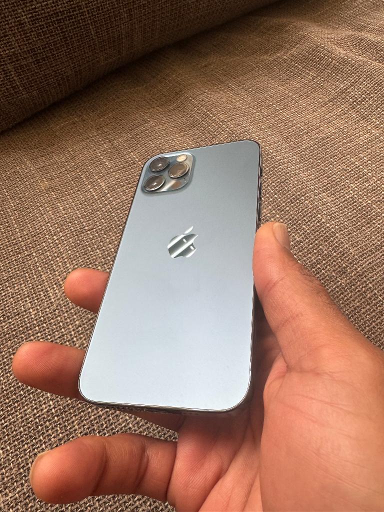 iPhone 12 Pro 128 GB, Telecommunicatie, Mobiele telefoons | Apple iPhone, Ophalen, Blauw, IPhone 12 Pro, 84 %