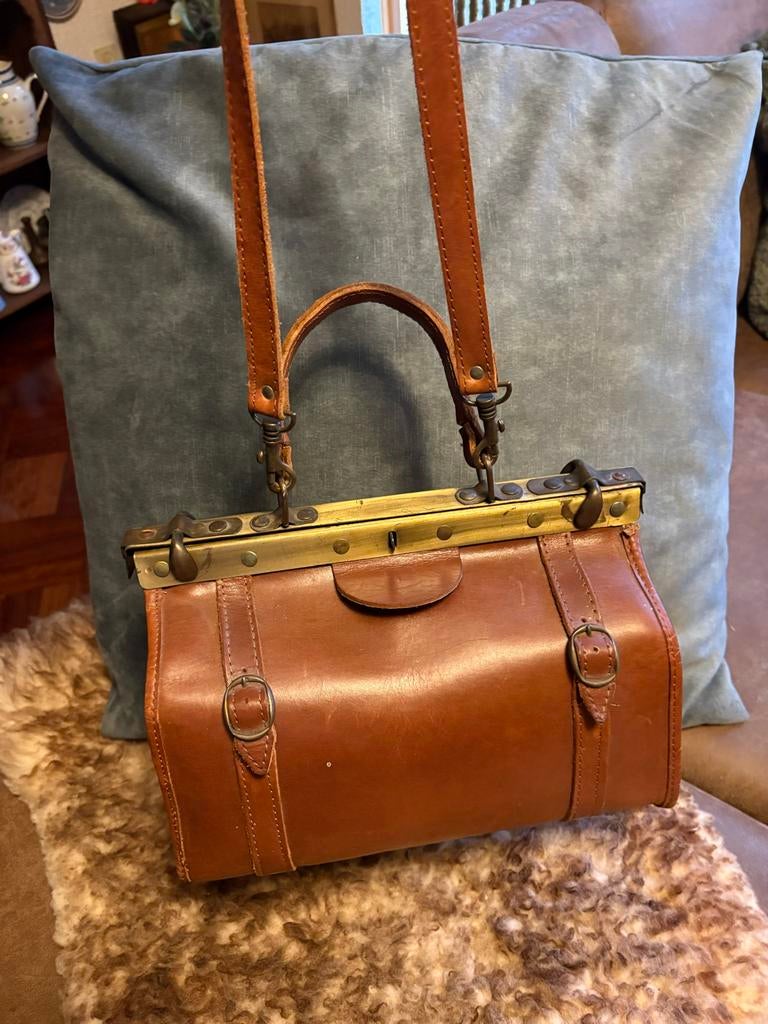 Dokters tas, Ophalen of Verzenden, Gebruikt, Bruin, Overige typen