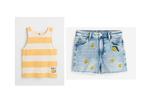 ZGAN H&M Smiley World Set Setje Topje & Short, Mt. 146 – 152, Meisje, H&M, Nieuw, Ophalen of Verzenden