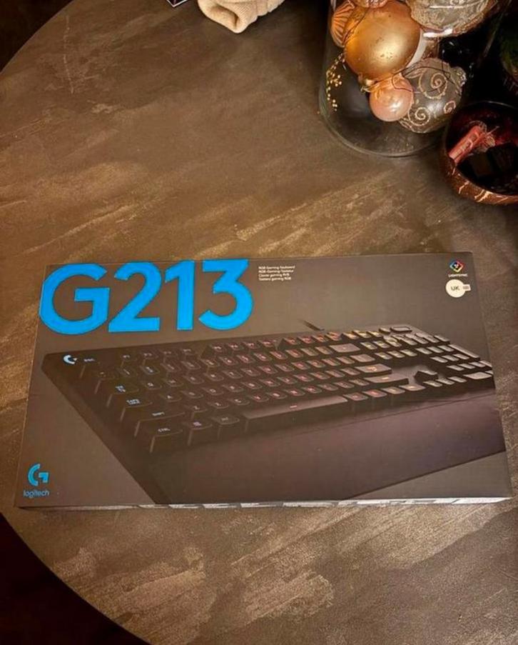 Logitech G213 gaming toetsenbord, Computers en Software, Toetsenborden, Nieuw, Qwerty, Bedraad, Gaming toetsenbord, Ophalen of Verzenden