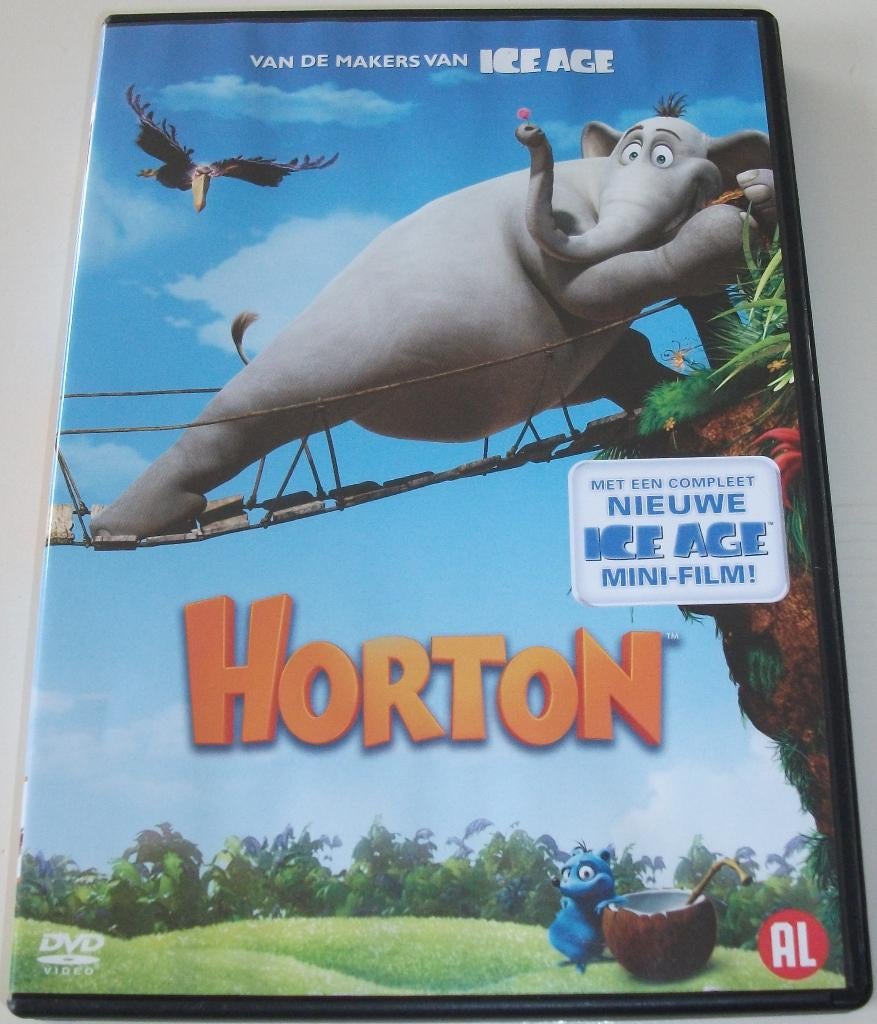 Dvd *** HORTON ***, Cd's en Dvd's, Dvd's | Kinderen en Jeugd, Zo goed als nieuw, Film, Avontuur, Alle leeftijden, Ophalen of Verzenden