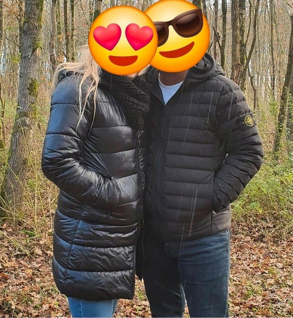 Stone island winterjas zwart origineel maat L supernetjes, Kleding | Heren, Jassen | Winter, Maat 52/54 (L), Zwart, Ophalen of Verzenden