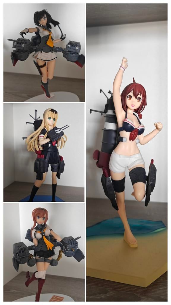 4x KanColle Kantai Collectie Anime Beeldjes!, Ophalen, Nieuw