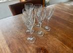 Wedgwood toscane 6 kristallen witte wijnglazen, Ophalen of Verzenden, Zo goed als nieuw, Overige typen