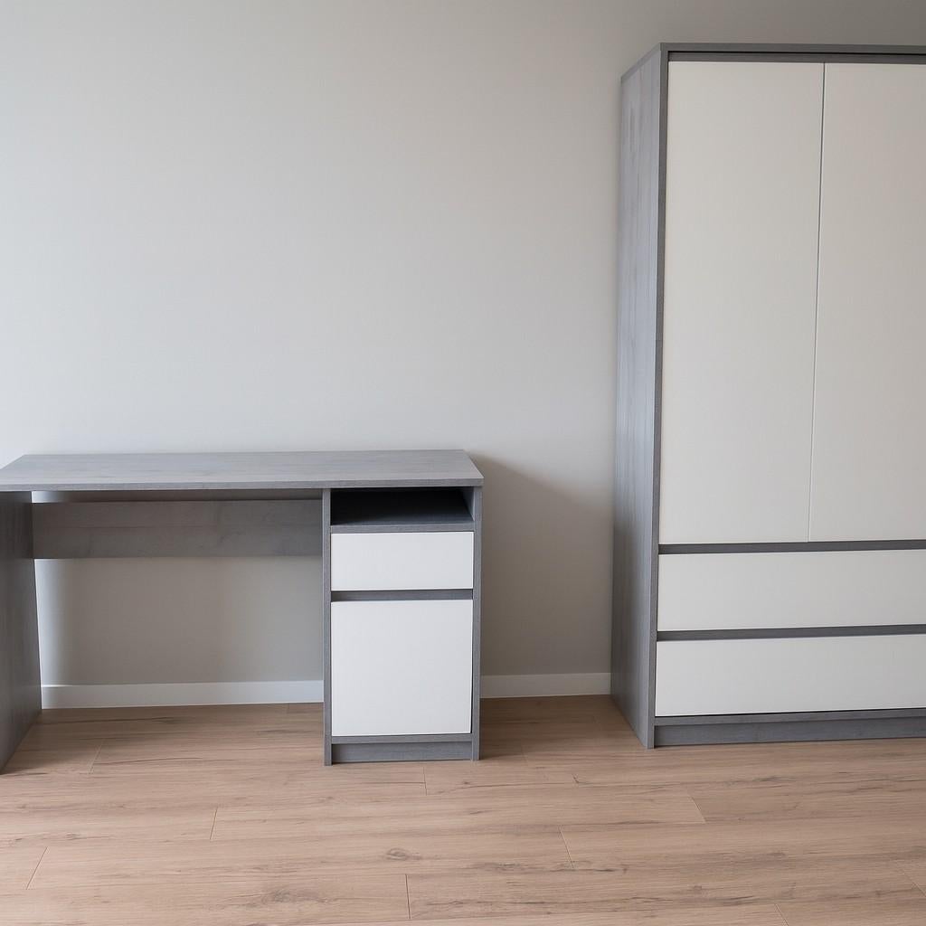 Jysk BILLUND Kledingkasten & Bureaus (2x elk), Overige materialen, Gebruikt, 50 tot 100 cm, Modern