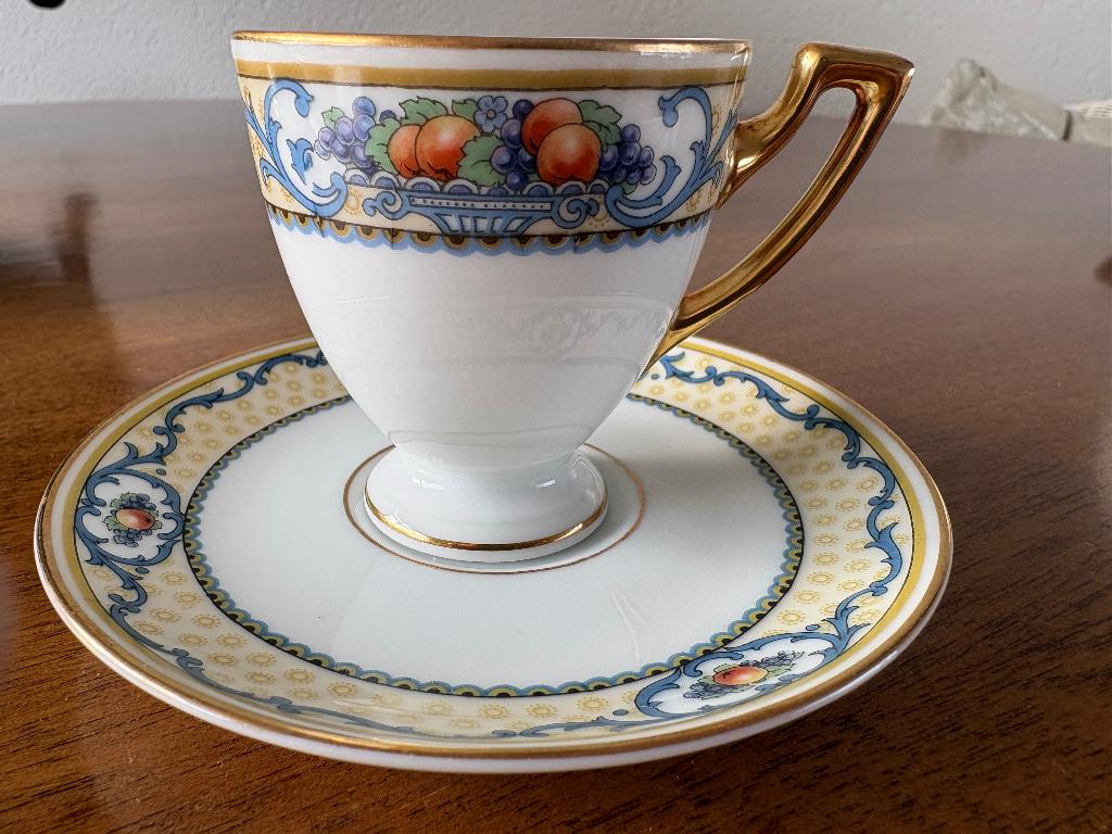 4 antieke mokkakopjes, Ophalen of Verzenden