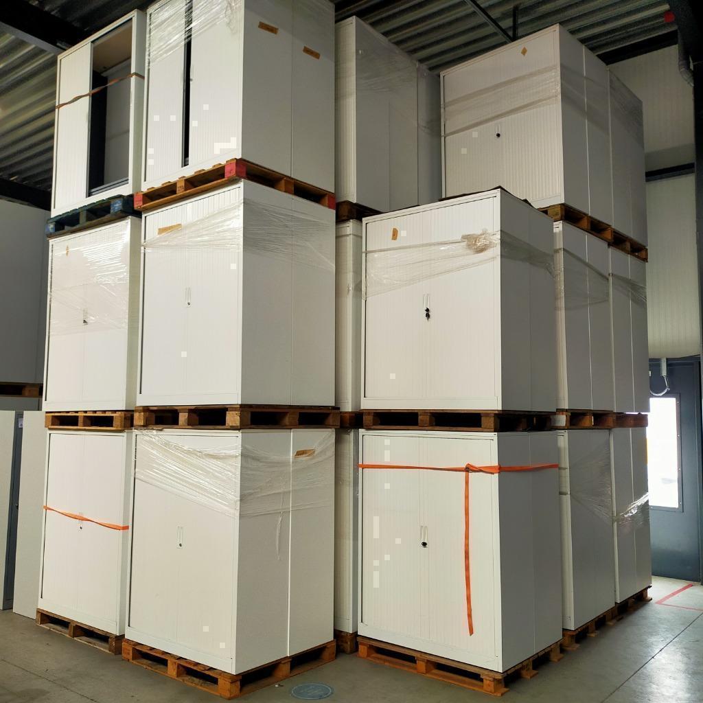 PARTIJ TDS roldeurkasten kasten opbergkast 153x120x47 cm