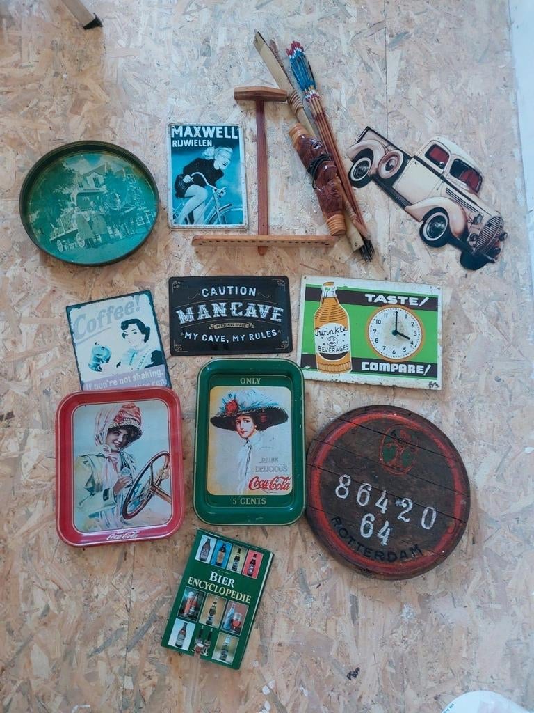 Mancave spulletjes, Verzamelen, Ophalen of Verzenden, Reclamebord, Plaat of Schild, Overige merken