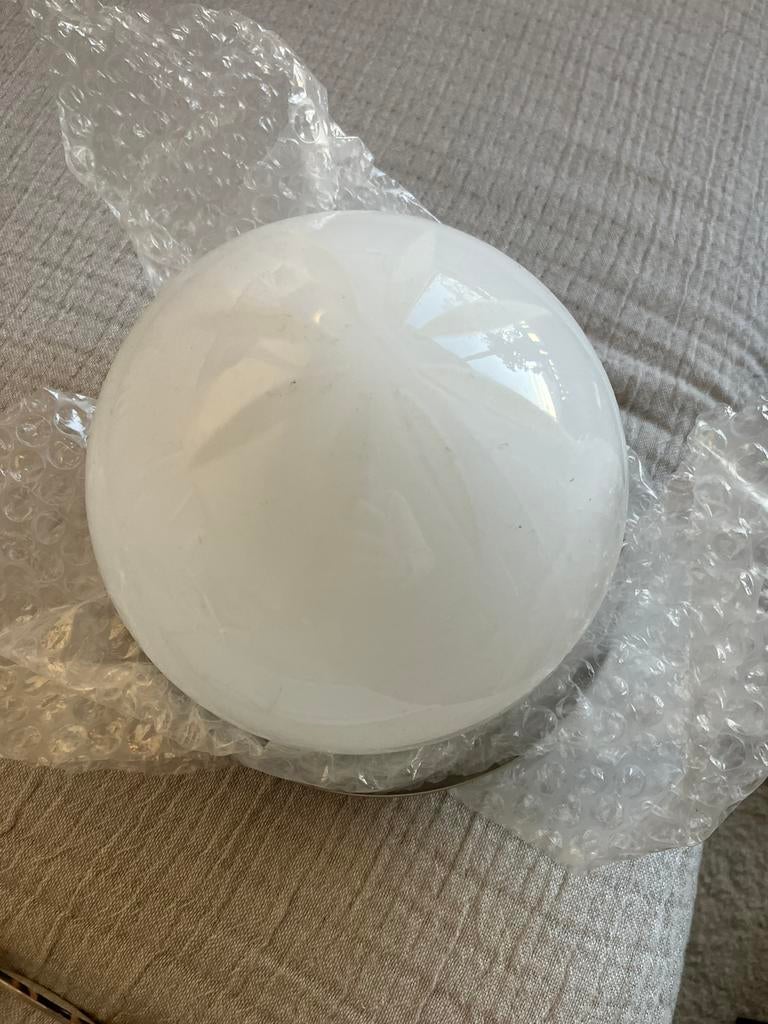 Ikea lillholmen losse  lampekap glazen bol., Huis en Inrichting, Lampen | Lampenkappen, Ophalen of Verzenden