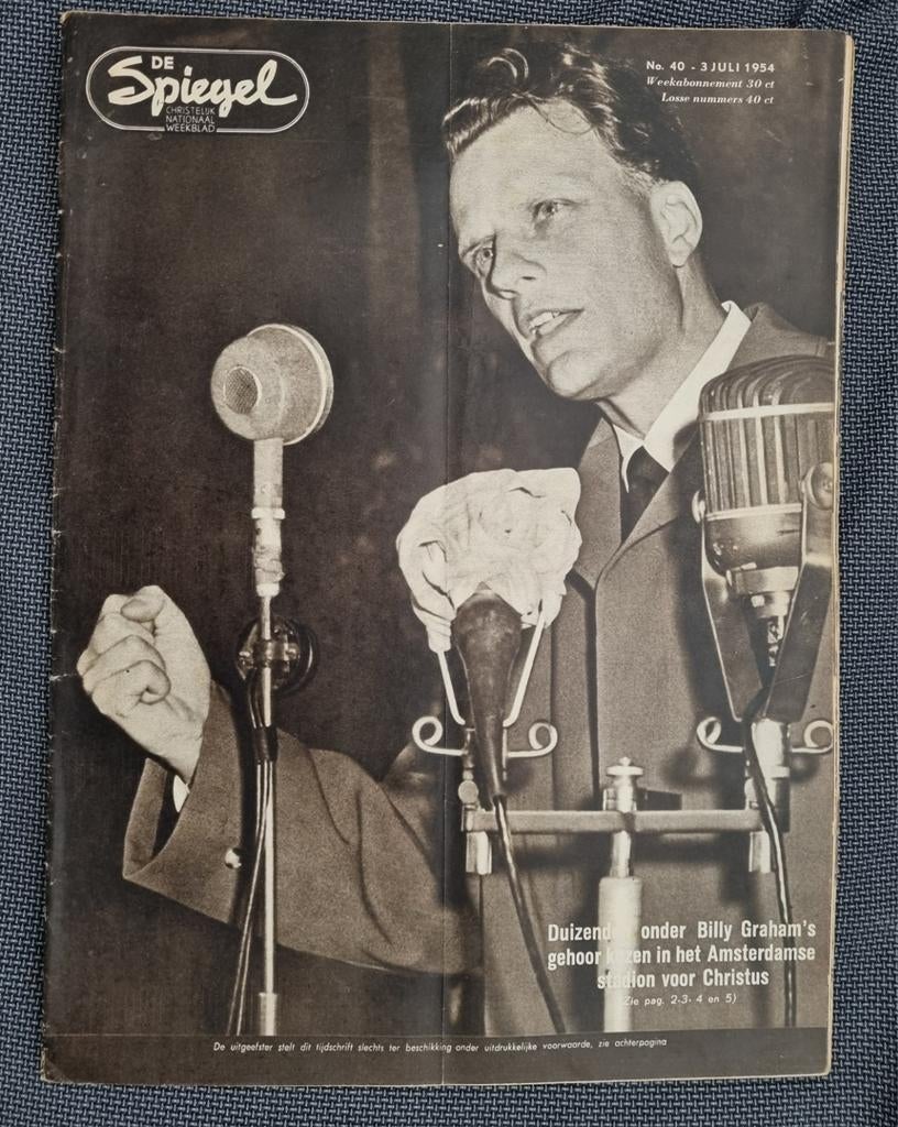 De Spiegel met o.a. MILVA artikel 1954, Ophalen of Verzenden, Landmacht, Nederland, Boek of Tijdschrift