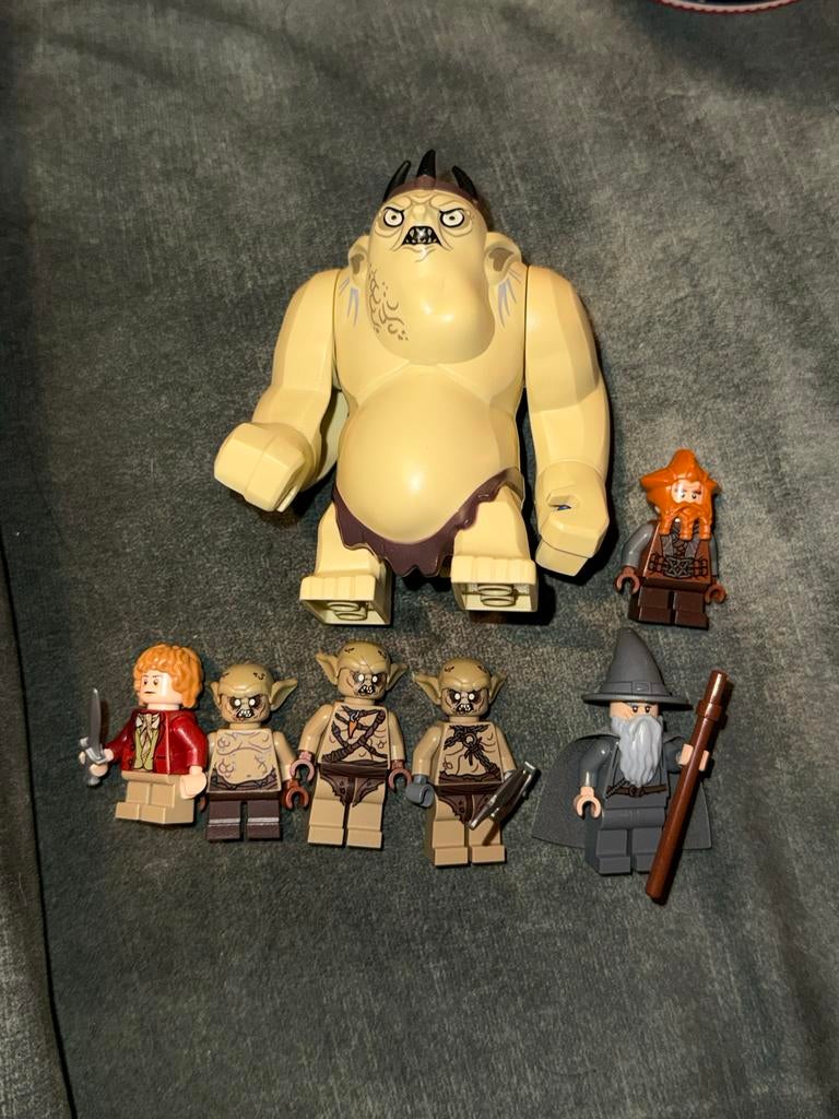 LEGO The Hobbit figuren 79010 Goblin King Battle, Gebruikt, Overige thema's, Verzenden, Lego