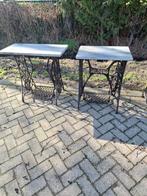 3 mooie singer naaimachines onderstellen, Tuin en Terras, Ophalen of Verzenden, Zo goed als nieuw, Rechthoekig, Hout