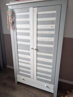 Babykamer compleet commode ledikant kledingkast wit/grijs, Ophalen, Gebruikt, Kast, 50 tot 70 cm
