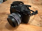 Fujifilm X-T100 systeemcamera met 15-45mm lens, Audio, Tv en Foto, Fotocamera's Digitaal, Compact, Ophalen of Verzenden, Zo goed als nieuw