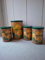 Tomado blikken set, 1 groot en 3 kleinere, Verzamelen, Blikken, Ophalen of Verzenden, Gebruikt, Overige