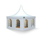 KORTING! 4x4m Pagode tent, Tuin en Terras, De Amert 152 5462GH Veghel, Grizzly Outdoor, Nieuw, Pagodetent