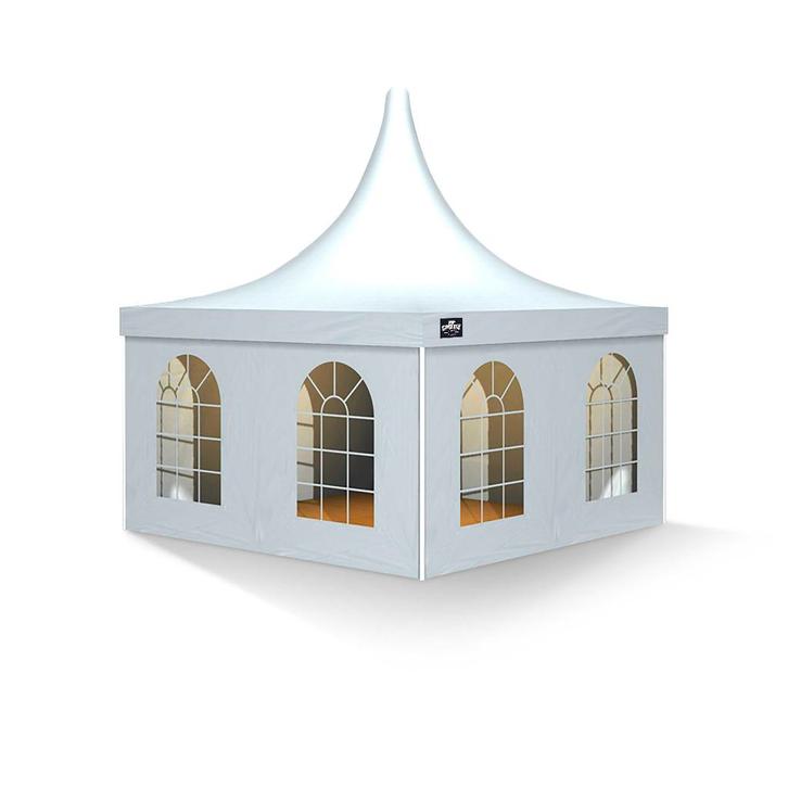 KORTING! 4x4m Pagode tent, Tuin en Terras, Partytenten, Nieuw, Pagodetent, 2 meter of meer, Minder dan 5 meter, 4 tot 6 meter