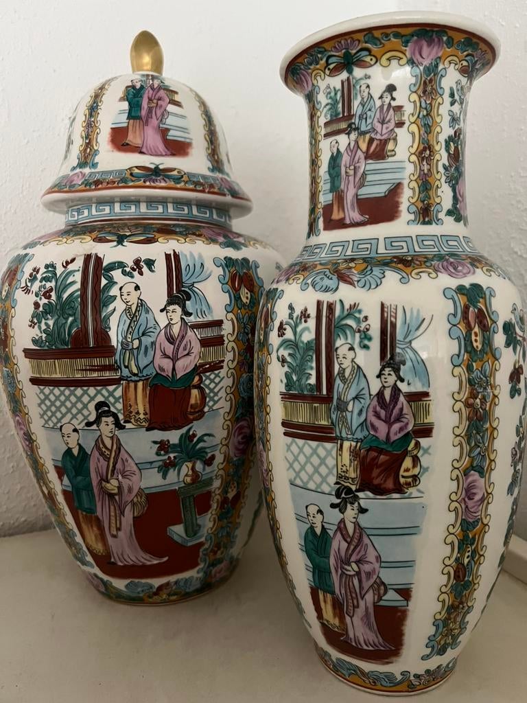 Chinees pot / vaas, Ophalen