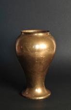 Antiek messing altaar vaasjes. 1890-1910, Ophalen of Verzenden