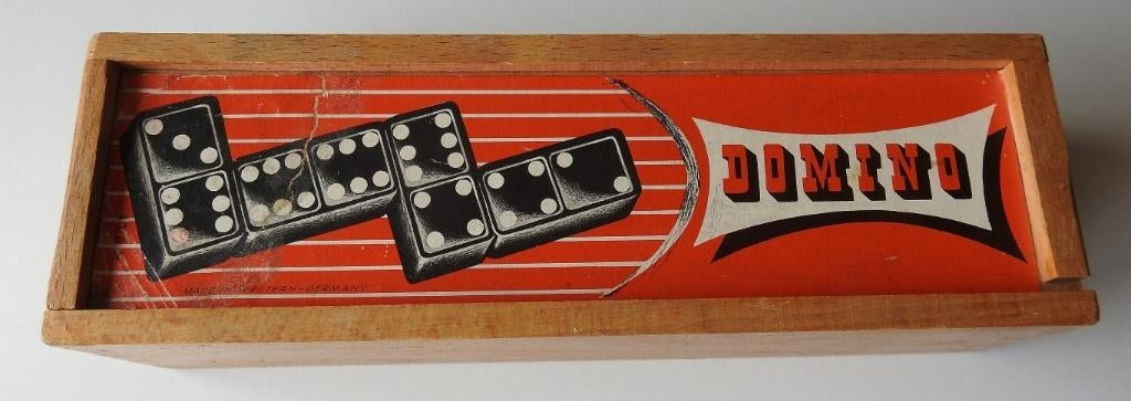 Homas Domino spel  ( vintage ), Verzenden, Overige typen