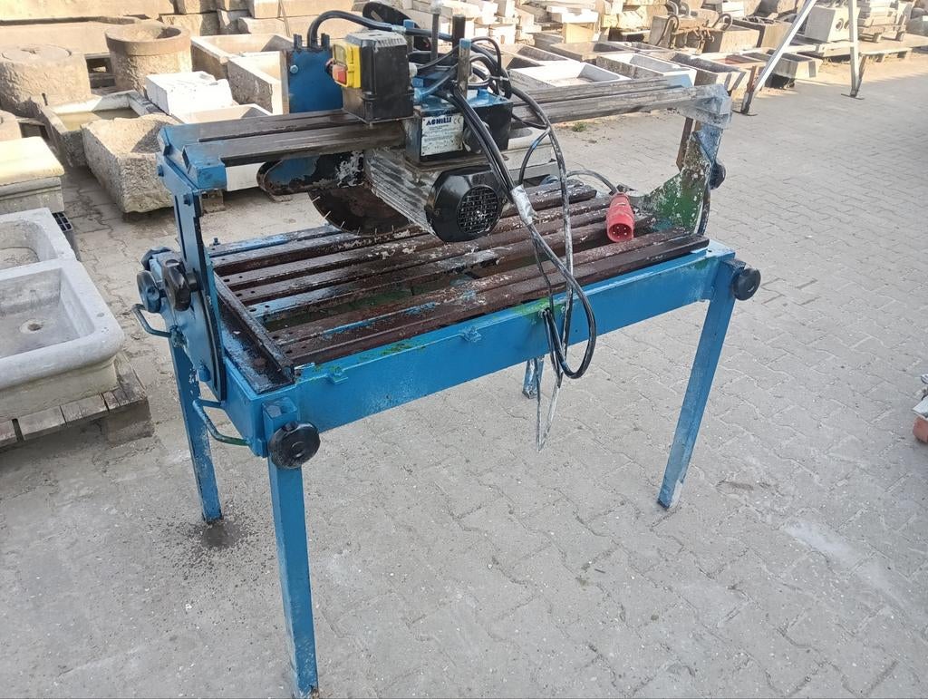 Steen zaagmachine diamantzaag waterzaag klipper, Ophalen, Gebruikt, Cirkelzaag, 70 mm of meer